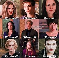 Image result for Twilight Character Ages