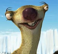 Image result for Sid the Sloth Ice Age Tongue Out