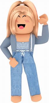 Image result for Roblox Girl Transparent