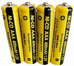 Image result for Rechargeable AAA Batteries