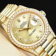 Image result for Rolex Datejust Gold Diamond