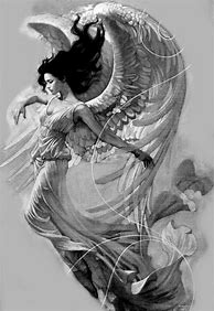 Image result for Guardian Angel Drawing