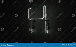 Image result for Neon Sign H