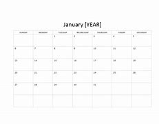 Image result for Any Year Calendar