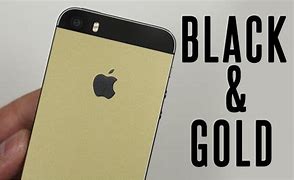 Image result for iPhone 5S Black and Gold Cover