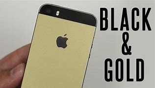 Image result for Black Gold iPhone 5