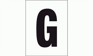 Image result for Letter G Stop Sign