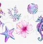Image result for Mermaid Watercolor White Background