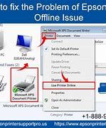 Image result for Epson Printer Offline How to Fix