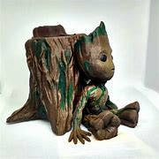 Image result for Sad Baby Groot Planter STL