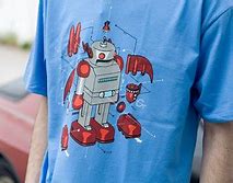 Image result for Robot Shirt