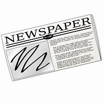 Image result for Writers Clip Art Newspaper