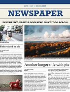 Image result for Newspaper Template Microsoft Word