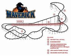 Image result for Maverick Cedar Point Layout