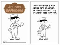 Image result for Johnny Appleseed Printable Book