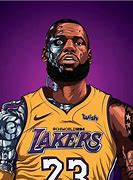 Image result for LeBron James LA Lakers Art