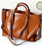 Image result for Leather Tote iPad Bag