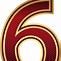 Image result for Glitter Number 6