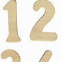Image result for Pics of Wooden Numbers