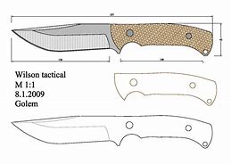 Image result for Survival Knife Template