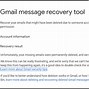 Image result for Gmail Recovery Email