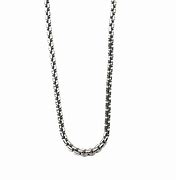 Image result for Silver Box Chain
