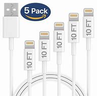 Image result for iPhone Charger Cable 10Ft 10 Pack