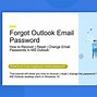 Image result for Changing Password On Outlook Email