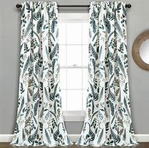 Image result for Half Moon Curtains Blue and Green
