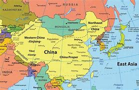 Image result for World Map East Asia