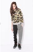 Image result for BAPE Yellow Camo Hoodie Double Snap Button