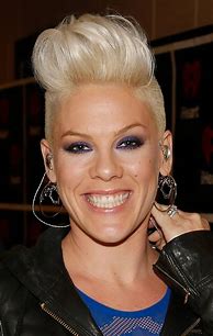 Image result for Pink Singer Hair Cuts