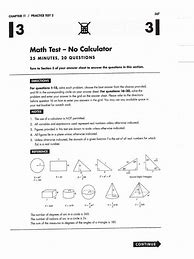 Image result for Sat Math Practice Test Printable