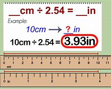 Image result for Centimeters to Inches Graph