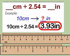 Image result for Convert 4.5 Cm to Inches