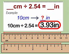 Image result for inch to cm calculator