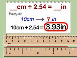 Image result for How Many Cm in an Inch Chart