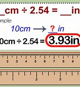 Image result for What Is an Inch in Cm