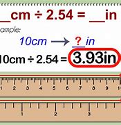 Image result for Convert Inches into Centimeters