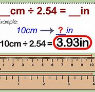 Image result for How Many Centimeters in 1 Inch