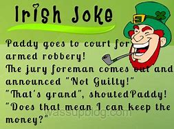 Image result for Cartoon Irish Jokes