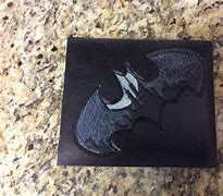 Image result for Leather Batman Bat Logo