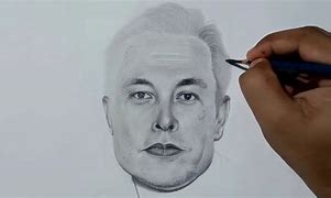Image result for How to Draw Elon Musk