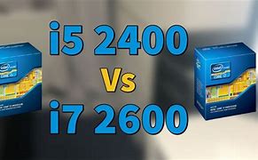 Image result for I5-2400 vs I7-2600