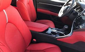 Image result for Toyota Camry XSE Red Leather Interior