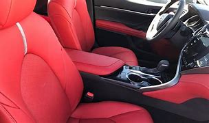 Image result for Toyota Camry with Red Leather Interior