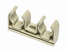 Image result for Plastic Double Pole Clips