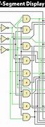 Image result for ABCD to 7 Segment Display Converter Circuit Diagram