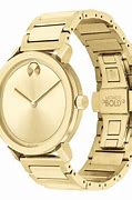 Image result for Movado Gold Watch