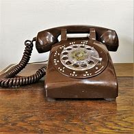 Image result for Brown Wall Rotary Phone